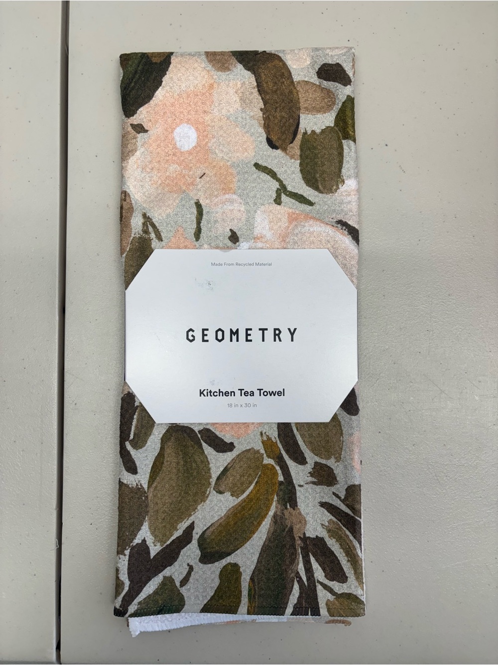 NWT Geometry Tea Towel